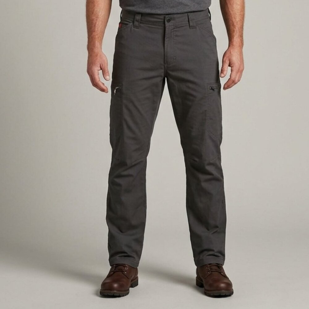 Wrangler Stretchy Black Cargo Pants